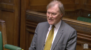 Sir David calls for the costs of cladding and additional costs not to be passed on to leaseholders or tenants